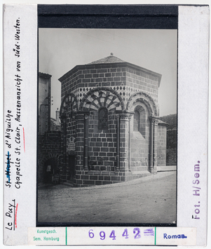 Vorschaubild Le Puy: Chapelle Sainte-Claire, Aussenansicht von Südwesten 